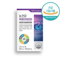 루테인지아잔틴 복합 추출물 비타민 아연 구리 눈건강 루테인 지아잔틴 광동, 1통