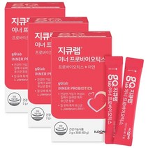 지큐랩 이너 프로바이오틱스 30p, 60g, 3개