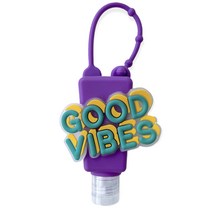 휴대용 손소독제 케이스 용기 캐릭터 홀더 30ml, 1개입, 9. 좋은 느낌Good Vibes