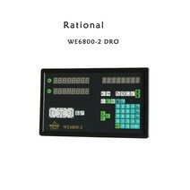 미니밀링선반기계 합리적인 WE6800-2 밀링 선반 그라인더 보링 머신 원래 디스플레이에 대한 2 축 디지털, 한개옵션0
