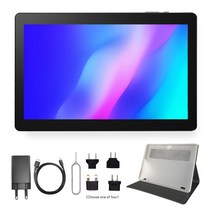실속형 태블릿 인강 테블릿PC Adreamer-LeoPad10 탭 10.1 "태블릿 1280x800 IPS 안드로이드 11 쿼드, 01 2G 32G_02 EU, 02 Add Flax Case