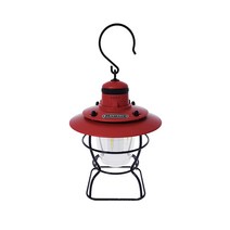 BBUNA 충전식 감성 LED 캠핑 랜턴 조명 후크 손잡이 인테리어 램프, 레드