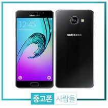 삼성 중고폰 A5(2016) 중고스마트폰 공기계, 블랙, 갤럭시A510 S등급