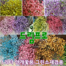 1리터/500ML/300ML/200ML/100ML 옵션선택 [드림팜웰] 안개꽃용 프리저브드 일액형 용액 (특허정품), 500ML, 그린소재용액(물올림)