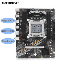 메인보드 컴퓨터 마더보드 Machinist X99 마더 보드 지원 Intel Xeon LG 호환 호환A 20113 E5 V3 및 V4 프, 01 마더 보드