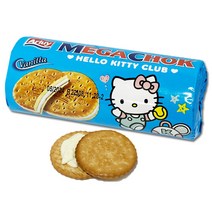 알루이 메가촉 헬로키티 클럽 바닐라향 샌드 비스킷 180g, 3개
