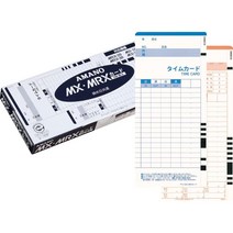 아마노 타임 카드 MX · MRX 카드, 1개, 1개