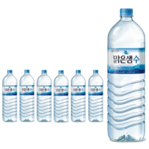 지리산 맑은샘 생수 천연 암반수 2L x 6병
