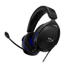 HyperX Cloud Stinger 2 Core PlayStation용 게이밍 헤드셋 PS 대응 260g 경량 블랙 2년 보증 재택 근무 텔레워크 화상회의 리모트 워크 6H9B6AA