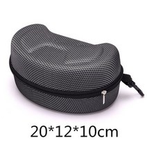 보호 EVA 스키 안경 케이스 눈 고글 박스 방수 보드 가방 지퍼 하드, [02] Grid model