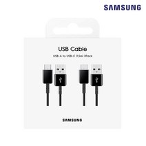 삼성 정품 USB C타입 고속 충전 케이블 EP-DG930MBK 2PAC, 상세페이지 참조