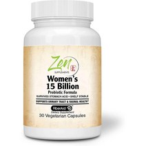 미국직구 Zen 서플먼트 - 여성 150억 멀티프로바이오틱스 - 락토바실리와 비파도 혼합 균주 및 질 서바이벌 스테블라이즈 30-베그캡, 수량, 상세참조