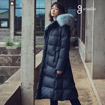 지스튜디오 22FW 폭스퍼 헤비롱구스다운