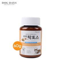 도그데이즈 프리락토스 반려동물 유산균 분말타입 60g, 장기능 향상, 1개