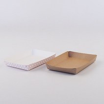 아이팩 종이트레이 1-3호 100개, 크라프트-100개