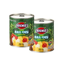 동서 리치스 후르츠 칵테일 850g 2개, 단품