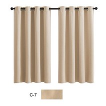 흡음커튼 방음커튼 방풍커튼 겨울커튼 베이지 색 열 커튼 크림색 어둡고 소음 감소 패널 부엌 용 침실 블랙