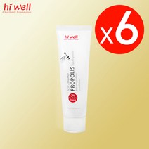 하이웰 뉴질랜드 프로폴리스 2% 치약 100g 6개