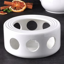 육홀 도자기 티워머