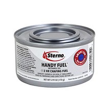 Sterno 6PK Products 20102 2 Hour Handy Methanol Gel Chafing Fuel 6.7oz 6/Pack BLUE null, 1
