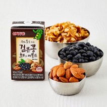 삼육두유 검은콩 호두와 아몬드 두유, 140ml, 24개