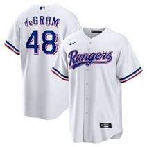 [해외] 나이키 저지 유니폼 MLB 제이콥 디그롬 텍사스 레인저스 홈 플레이어 저지 화이트 900613