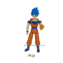 캐릭터 피규어 드래곤 볼 shf goku vegeta action figure super saiyan gogeta dbz figurine pvc collection model, 손오공 블루노 상자