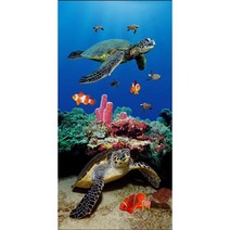 오션 스타일 돌고래 빅 사이즈 샤워 타올 빠른 건조 3D 프린팅 비치 의자 담요 타월 수영 욕실, 20_140X180CM