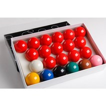 당구용품 높은 품질 52.5MM 수 지 22PCS 당구 스누커 공 판매