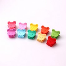 데코카페 아기곰 미니헤어핀 20개입 집게핀 머리핀 머리정리 미니포인트핀 강아지핀 미간정리