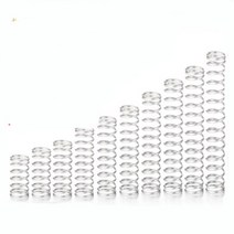 태엽 스프링 인장 볼트 코일 금형 스파이럴 대형 용수철 0.5mm 스테인리스강 초소형 압축 외경 3mm4mm5mm6mm7mm8mm9mm10mm12mm 길이 10mm 50mm, 9mm 10개, 20mm