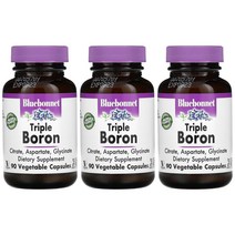 2+1 Bluebonnet 블루보넷 트리플 보론 붕소 90정 베지캡슐
