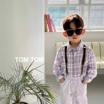 톰톰 프렌즈체크남방