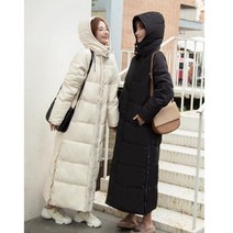 발목 롱패딩점퍼 발열 명품패딩 작업복 동복