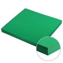 칼라 EVA에바폼 압축스폰지 30T 340x320mm 초록