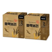 (메카몰) 쌍계명차 김동곤 명인이 만든 블랙보리 차 40티백 / 국산 100%, 1.2g, 40개입, 2개