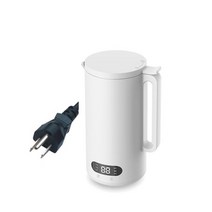 휴대용 두유기 두유 메이커 죽제조기 가정용 두부 기계 500ML 믹서기, 02 White 350ML_02 EU_02 220V