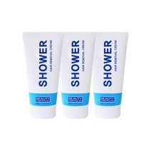 뷰티포뮬라 샤워 알로에베라 제모크림 150ml x3개 바르는 셀프제모 저자극 팔다리제모 바디제모 겨털제모, 단일옵션