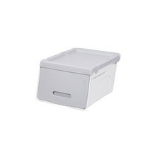 서랍용 슬라이딩 도어형 리빙박스_소 기숙사필수품, GR