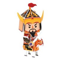 뜯어만드는세상 한국을 빛낸 역사 위인들 광개토대왕 인물카드, 25피스, 혼합 색상, 25피스