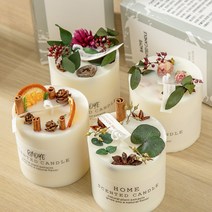 향초 아로마테라피 장식 선물세트 무화과향 침실, 간단한 장식 기타 향수