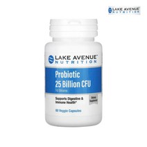 레이크에비뉴 프로바이오틱 유산균 250억 60캡슐 Lake Avenue Probiotics, 1개, 기본