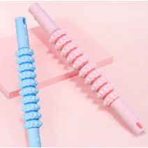 종아리 허벅지 롤러 바 다리 알 롤링 봉 마사지기 안마봉 마사지바, 블루