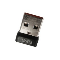 로지텍 G502 G603 G900 G903 G304 G703 GPW GPX 마우스용 USB 무선 동글 리시버 어댑터 2.4Ghz, [07] G603, 06 For G603, 한개옵션2