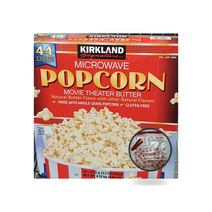 커클랜드 전자레인지용 팝콘 93.5g 개별포장 10개+이케아 지퍼백 1개+밀봉클립 1개
