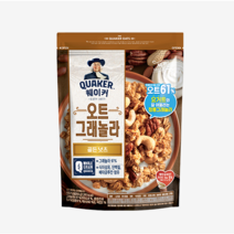 퀘이커 오트그래놀라 골든넛츠 350g, 1개