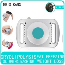 고주파 지방분해MEISKIKANG 가정용 지방 체중 감소 냉동 벨트 기계 바디 슬리밍 냉각 패드 방지 감기 치, 03 AU-PLUG