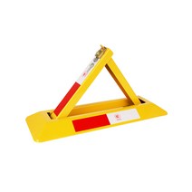 지정주차 표지판 개인 빌라 주차 공간 차단기 방지판, (3.4KG)이중잠금장치+방수자물쇠-A801B