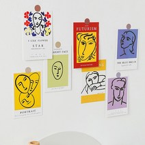 더이쁜 앙리마티스 엽서 15PCS/1SET 2종 다꾸 인테리어 벽장식 자취방, A