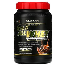 ALLMAX 올웨이골드 유청 단백질+프리미엄 분리 단백질 초콜릿 2lbs(907 g), 초콜릿땅콩버터, 5파운드